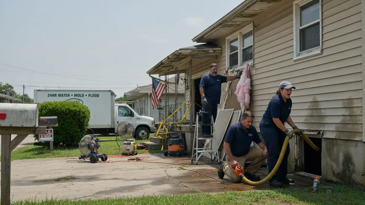 Water Damage Repair in Claymont, DE near me